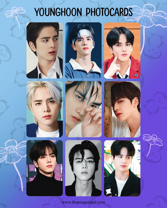 Younghoon Photocards (9 pcs)