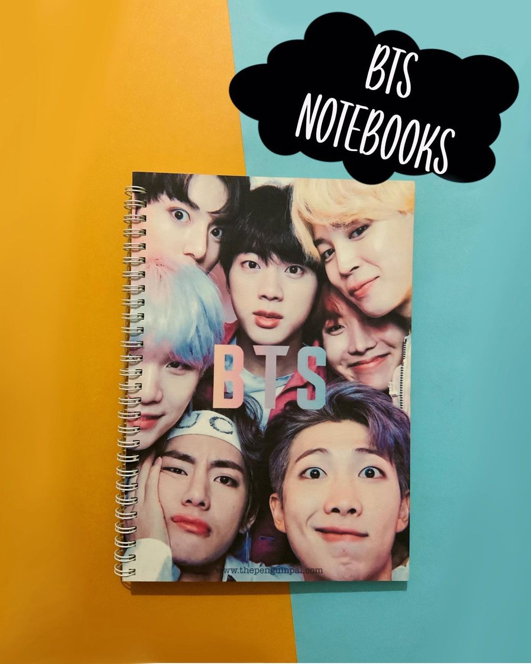 BTS OT7 Notebook