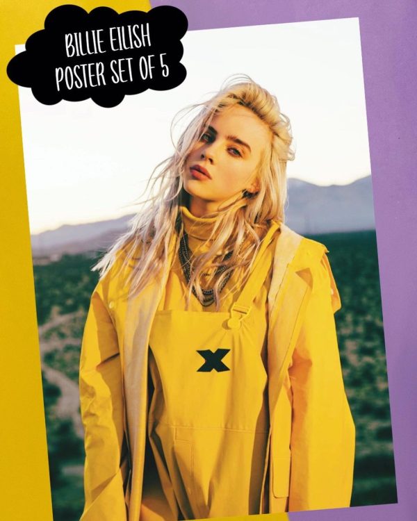 Billie Eilish Poster set (5 posters)