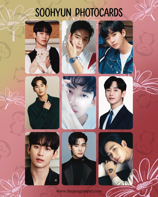 Kim Soohyun Photocards (9 pcs)