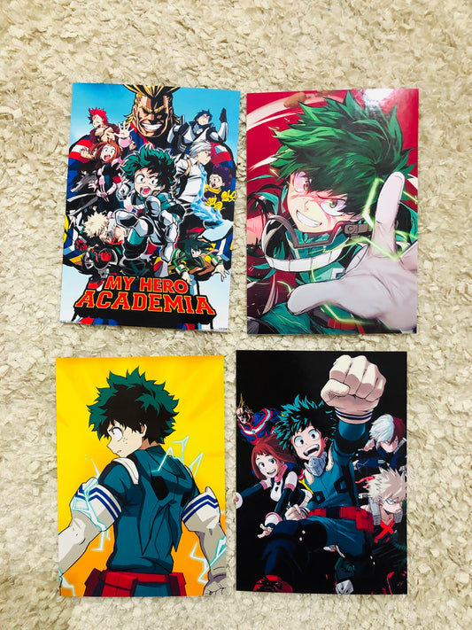 My Hero Academia Mini Poster Set (8 pcs)