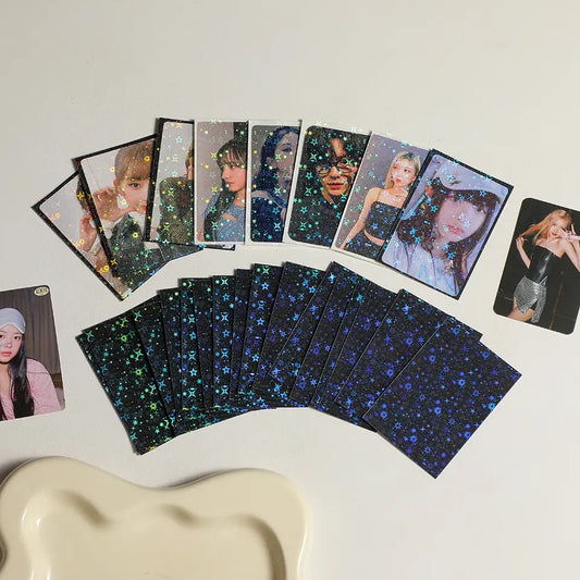 Holographic Starry Night Sleeves (10 pcs)