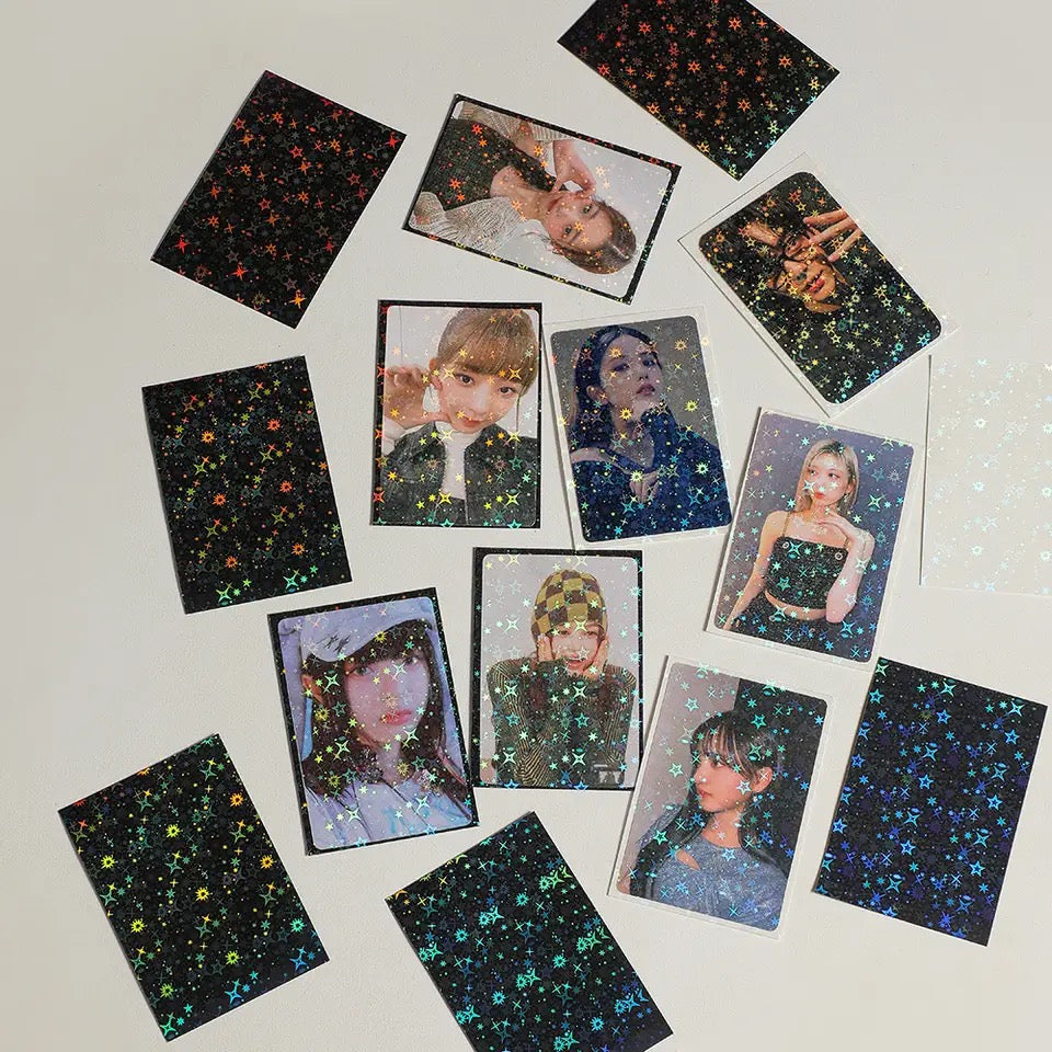 Holographic Starry Night Sleeves (10 pcs)