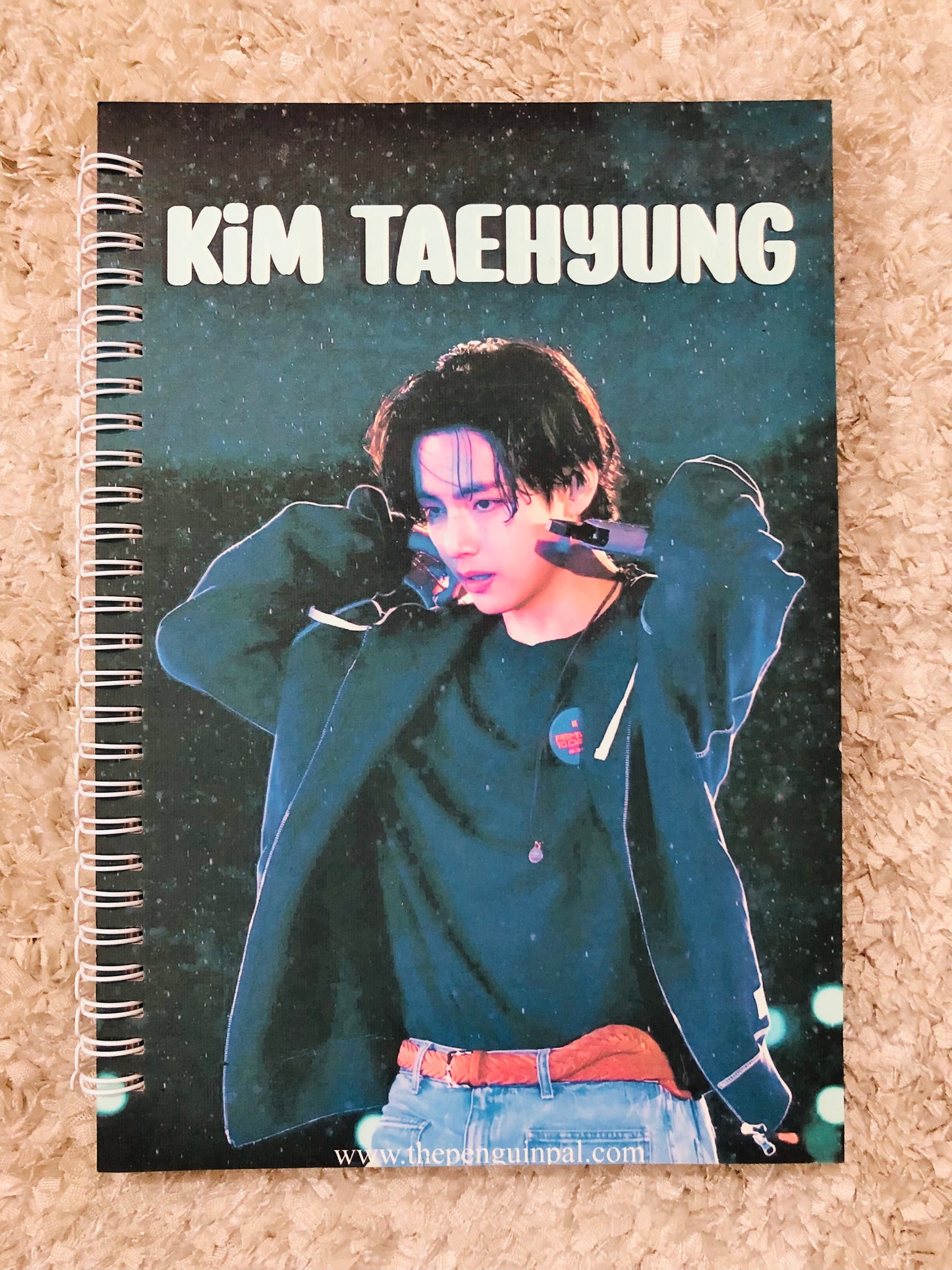 Taehyung PTD On Stage Bias Notebook