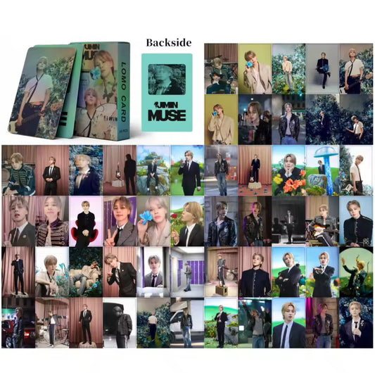 Jimin Muse Holographic Lomocards (55 pcs)