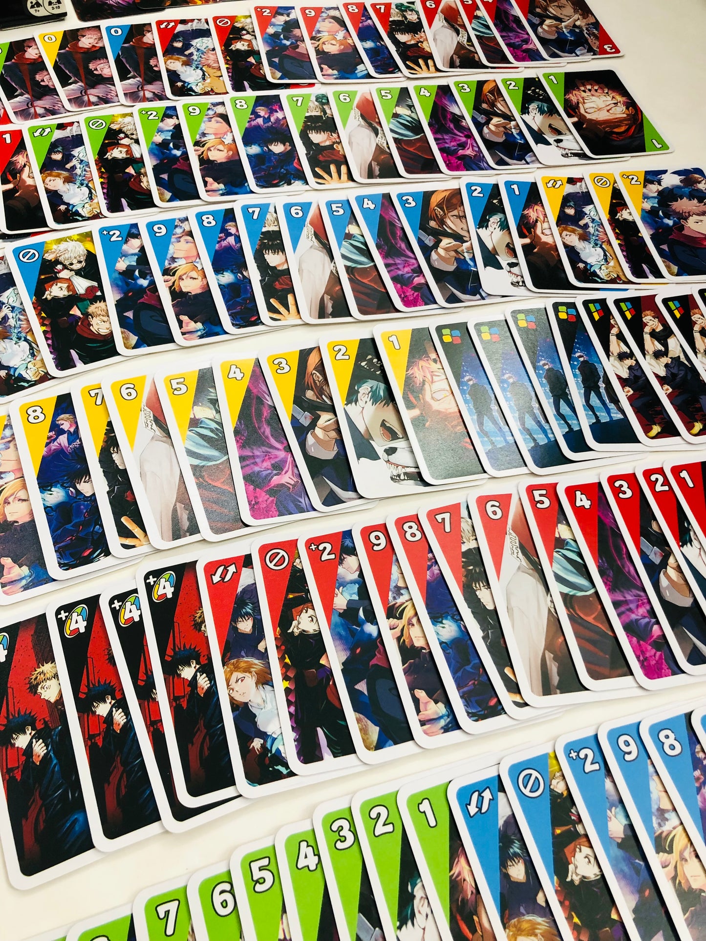 Jujutsu Kaisen UNO Playcards (120 pcs)