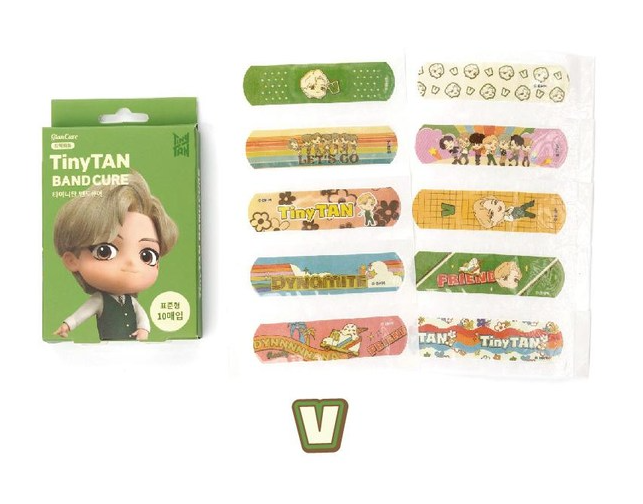 TinyTAN Official Band Cure Dynamite Version (10 pcs)