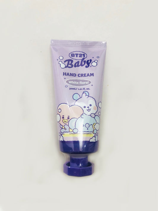 Bt21 Official Hand Cream - White Floral