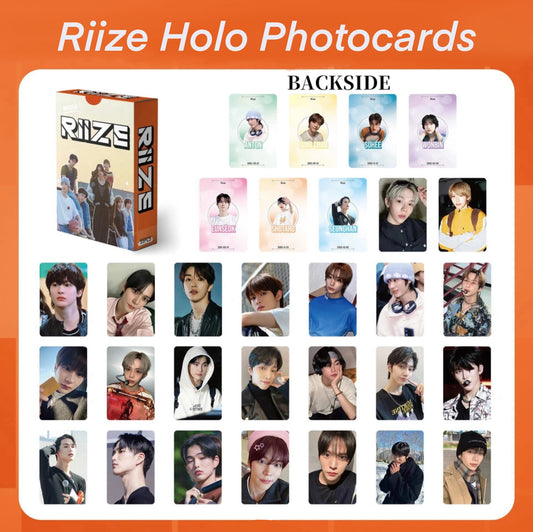 Riize Star Holographic double sided Photocards (55 pcs)