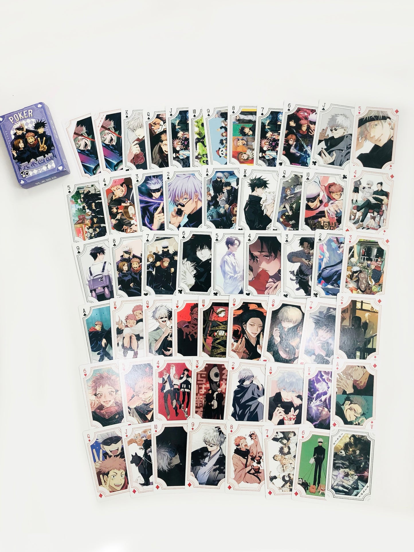 Jujutsu Kaisen Poker Cards (54 pcs)