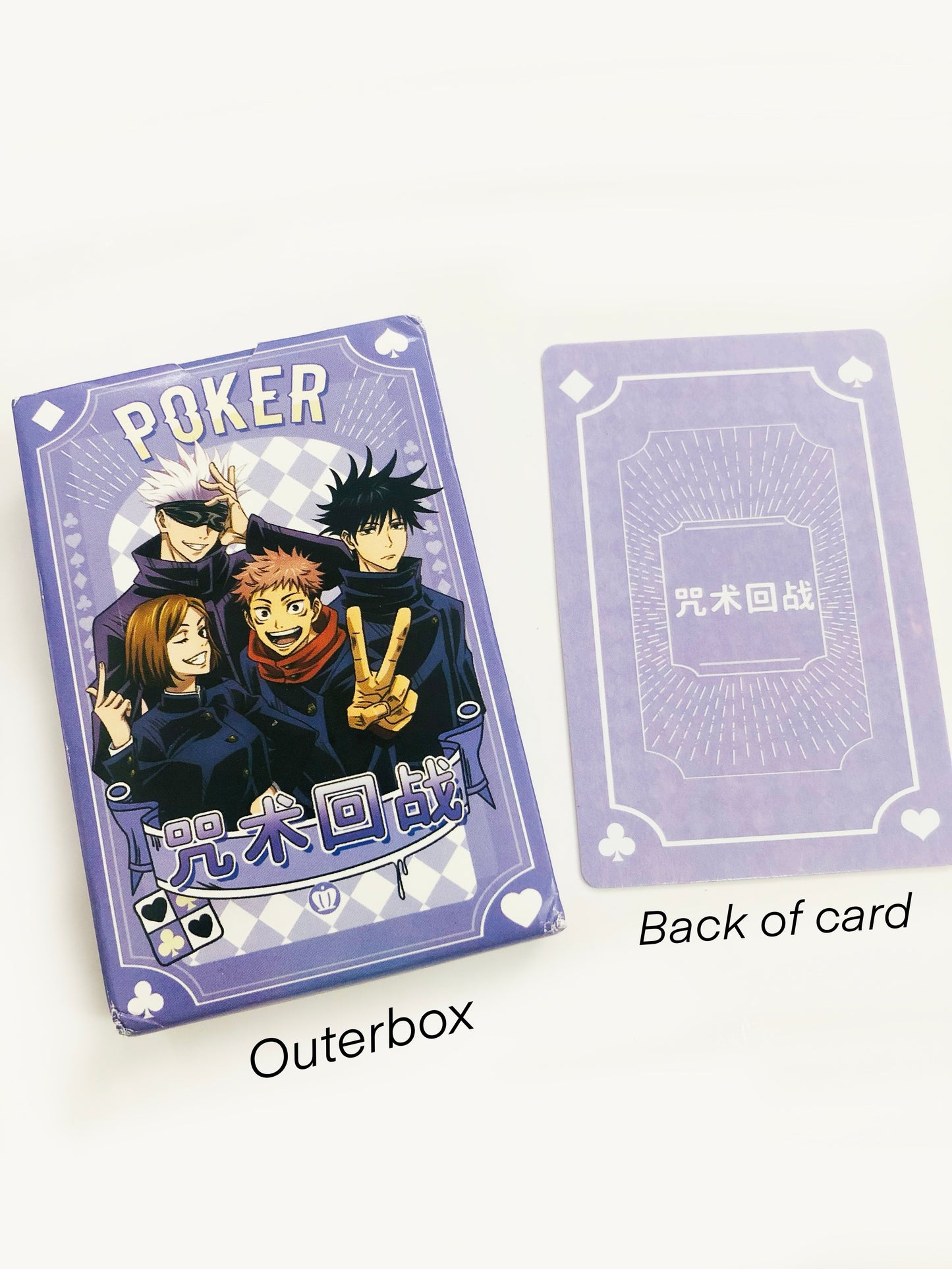 Jujutsu Kaisen Poker Cards (54 pcs)