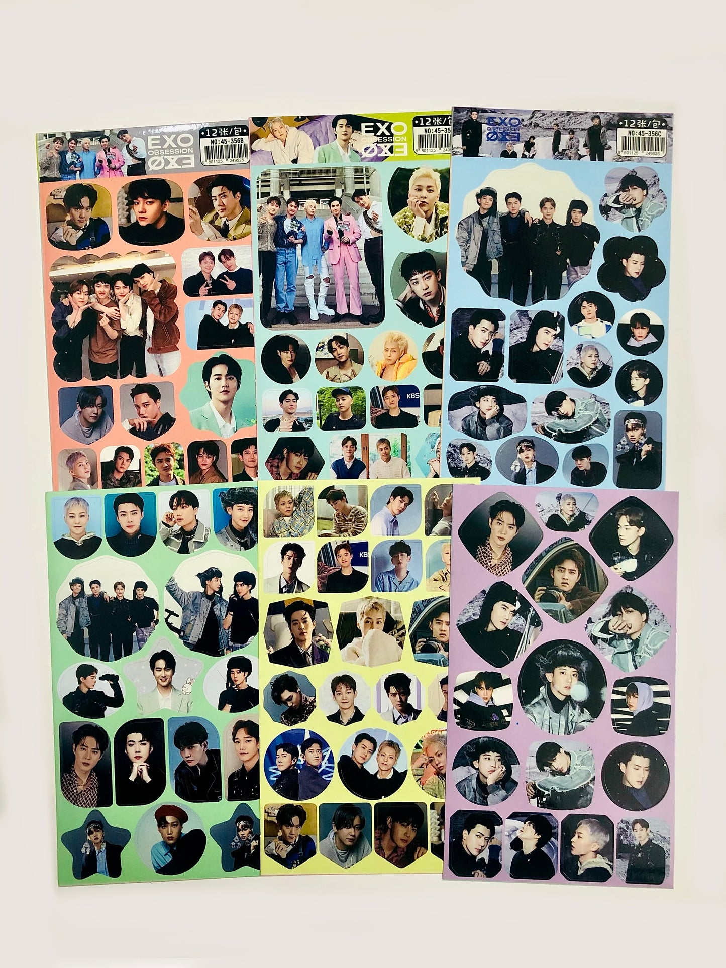 EXO Sticker Sheets (Restickable)