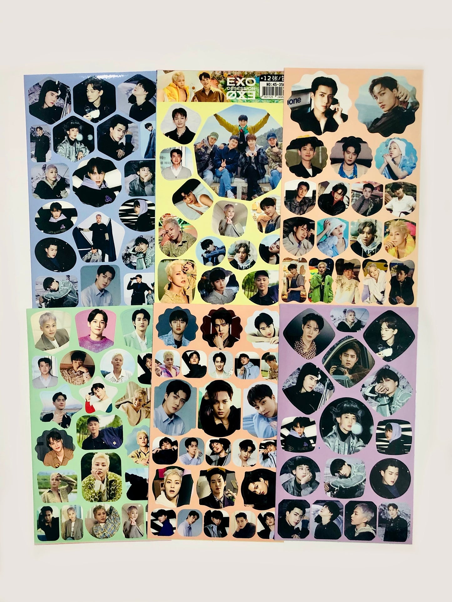 EXO Sticker Sheets (Restickable)