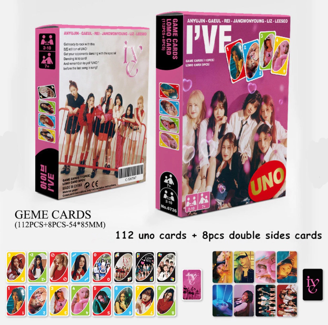 IVE UNO Playcards (120 pcs)