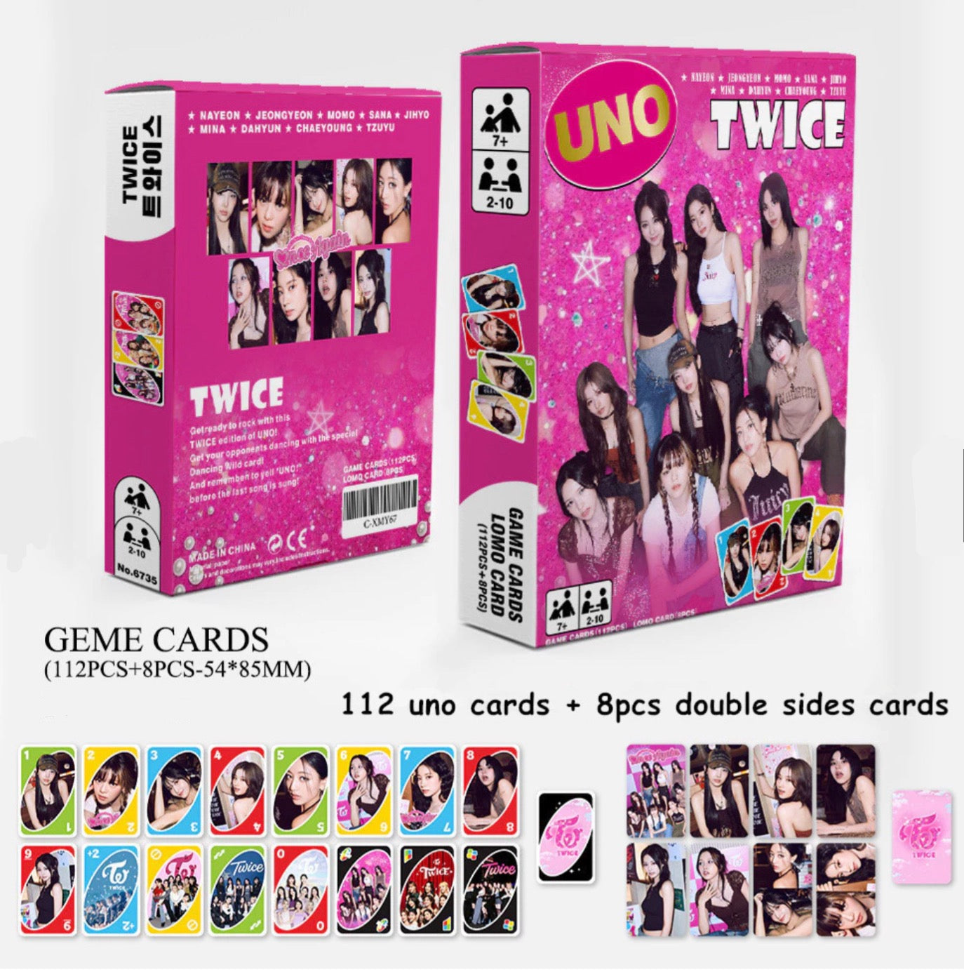 Twice UNO Playcards (120 pcs)