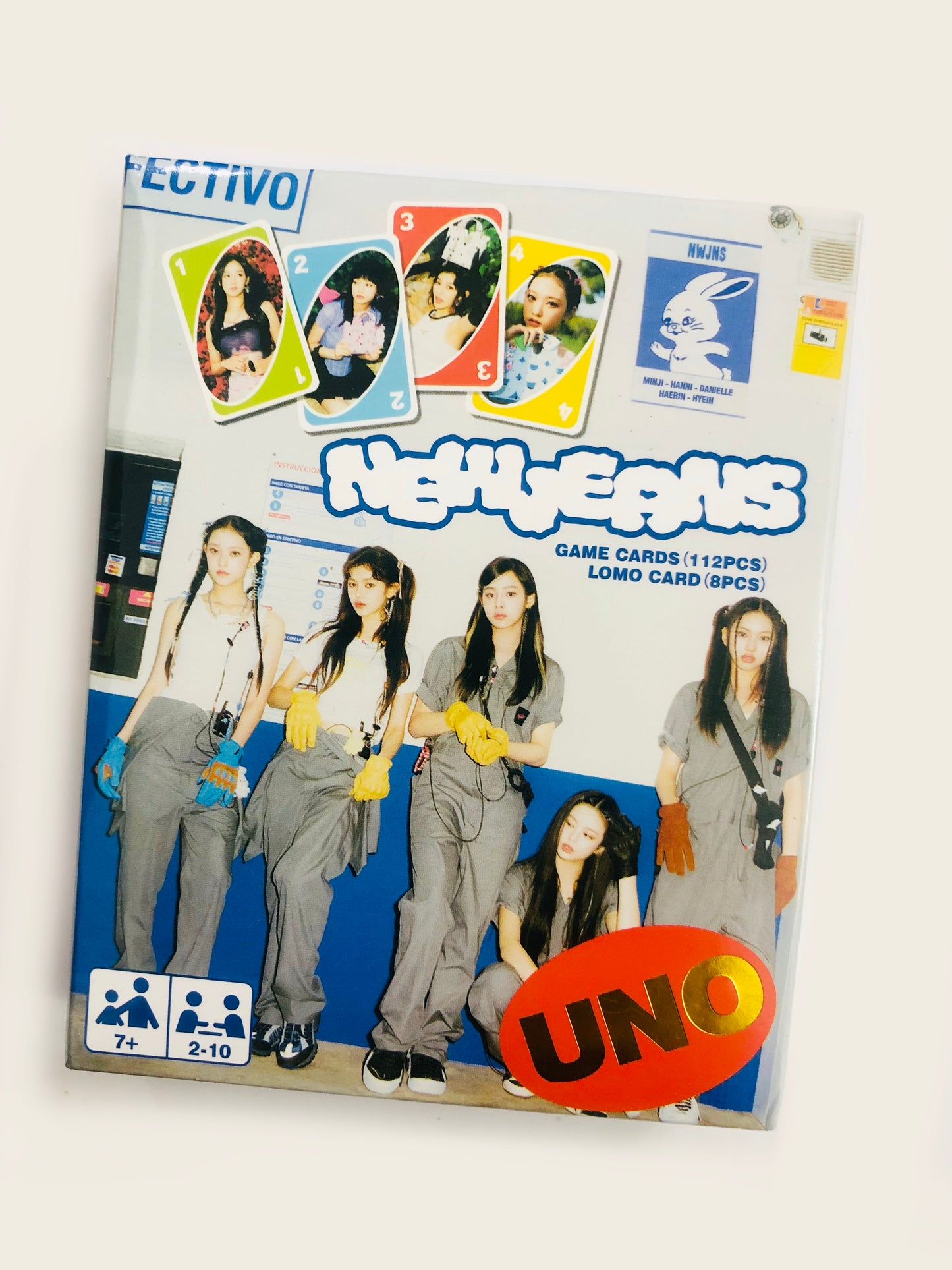 Newjeans UNO Playcards (120 pcs)