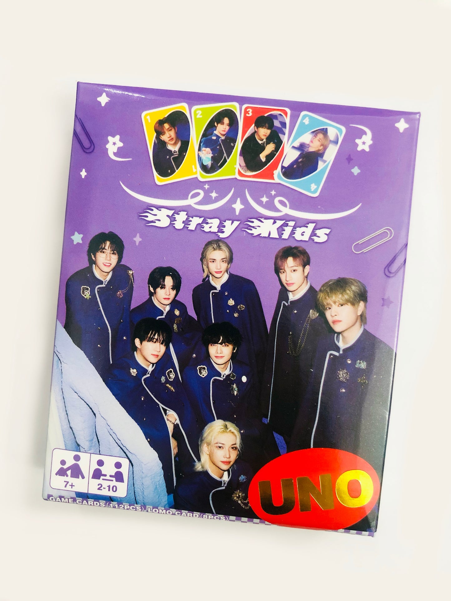 Stray Kids UNO Playcards (120 pcs)