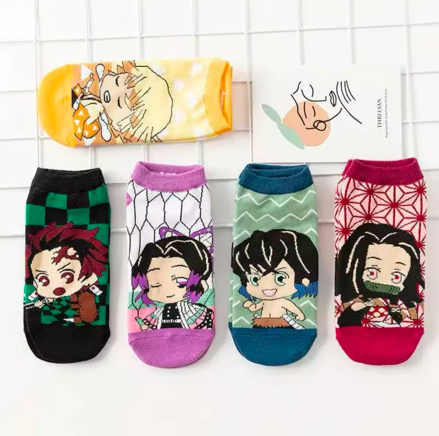 Demon Slayer Socks (Random Pair)