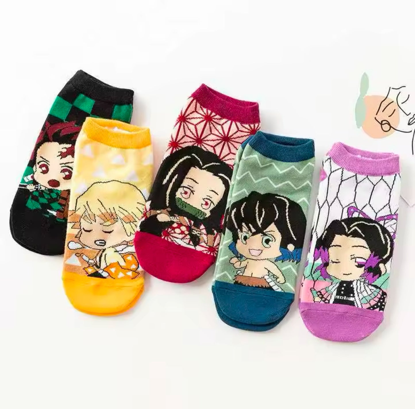 Demon Slayer Socks (Random Pair)