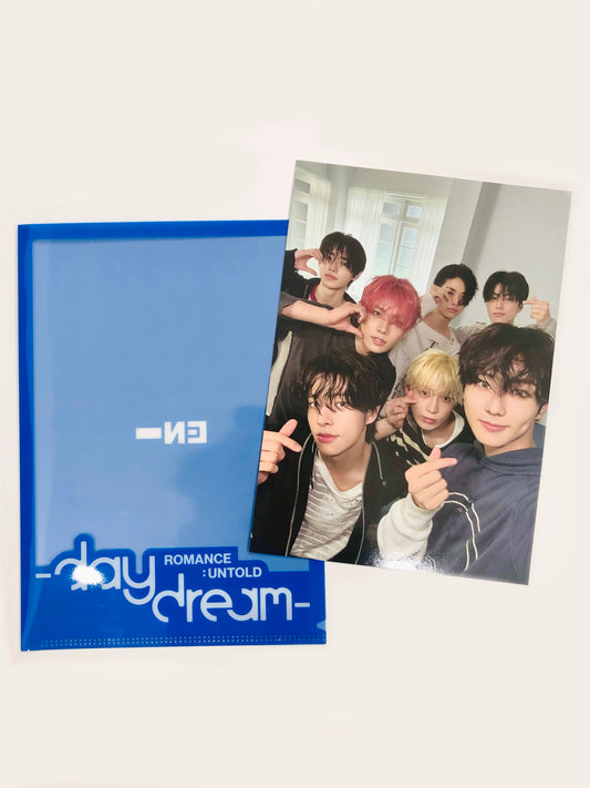 Enhypen Daydream Official Weverse Set POB Poster + L-Holder