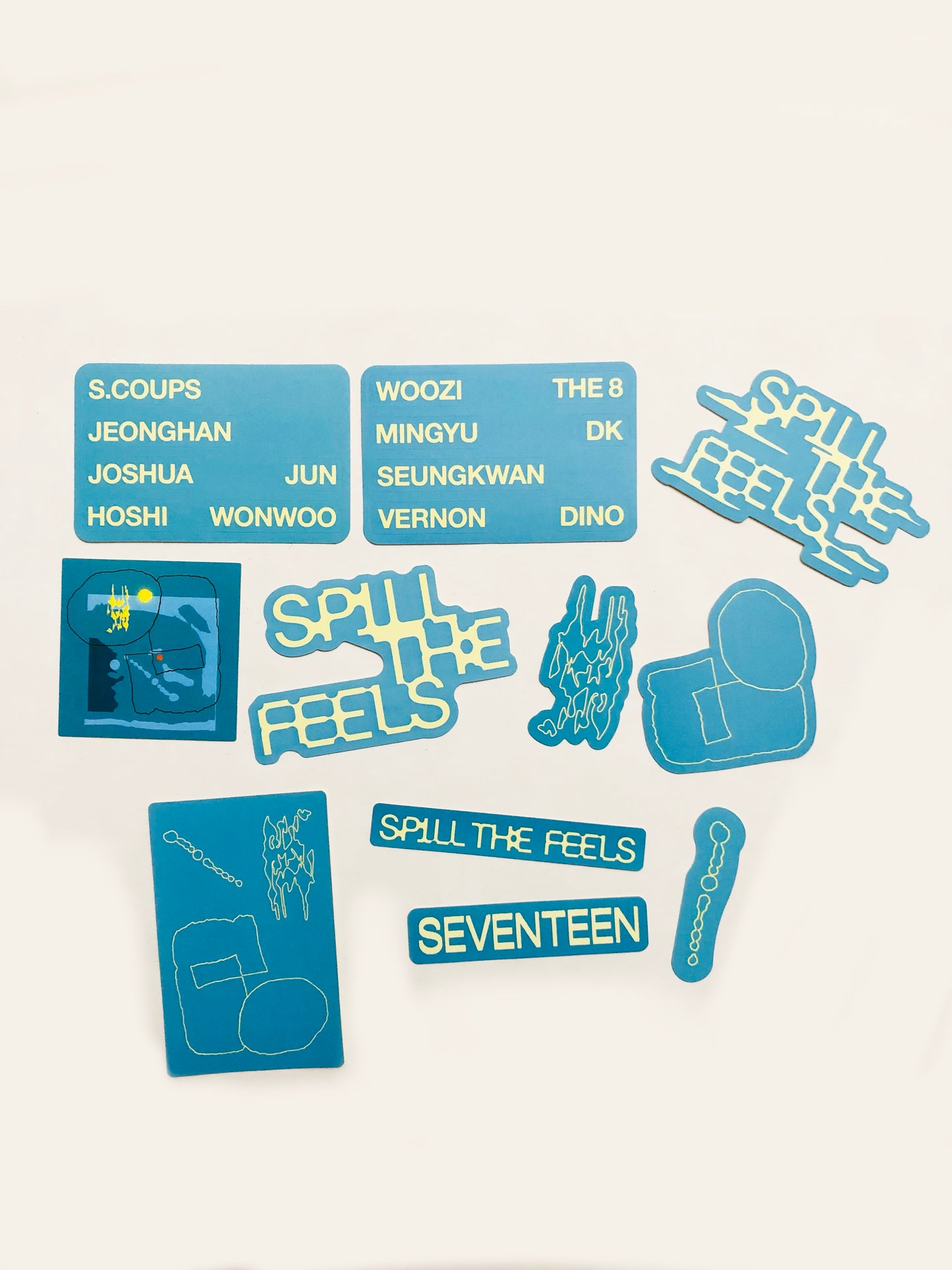 Seventeen Spill The Feels Official Merch Photocards