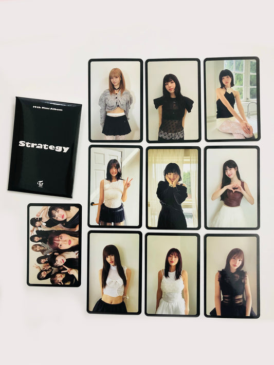 Twice Strategy Official POB Photocard Set