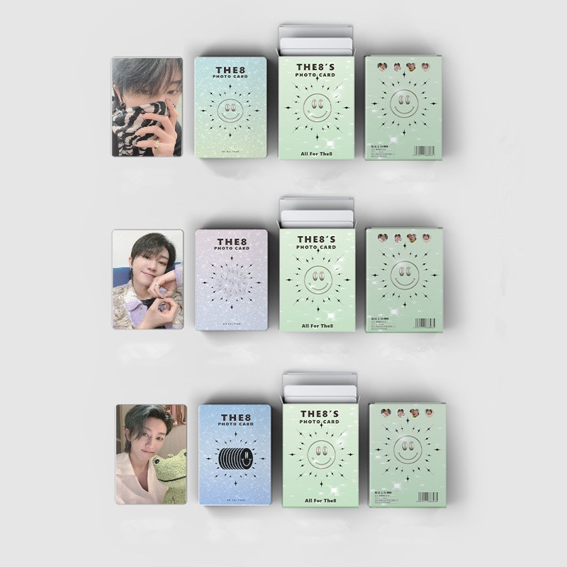 Th8 Holographic double sided Photocards (50 pcs)