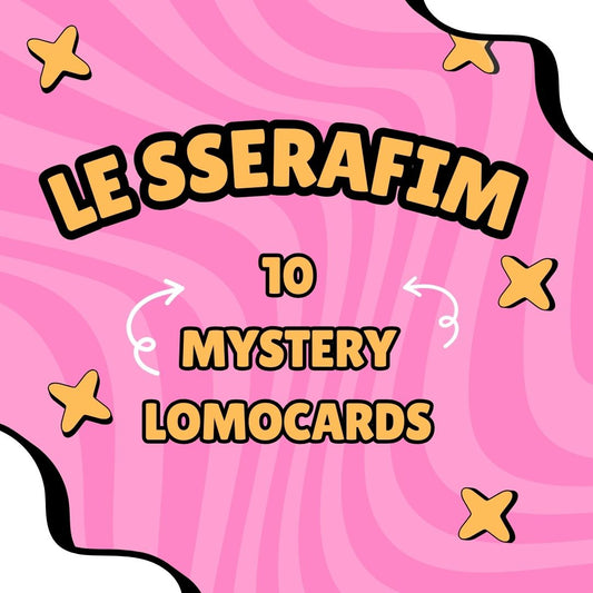 Le Sserafim Mystery Lomocards Pack (10 pcs)