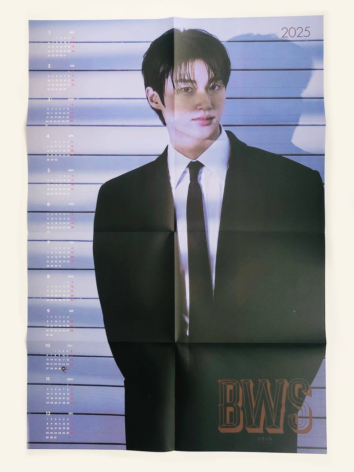 Byeon Wooseok Official DICON Poster Calendar 2025 Type C