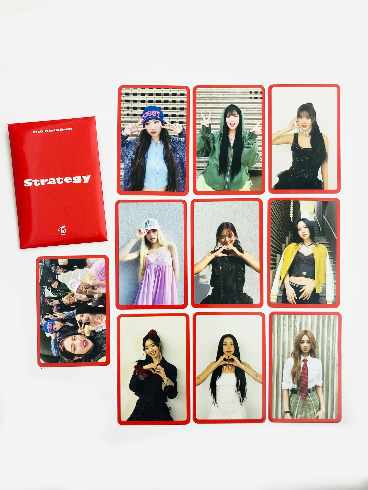 Twice Strategy Official POB Photocard Set