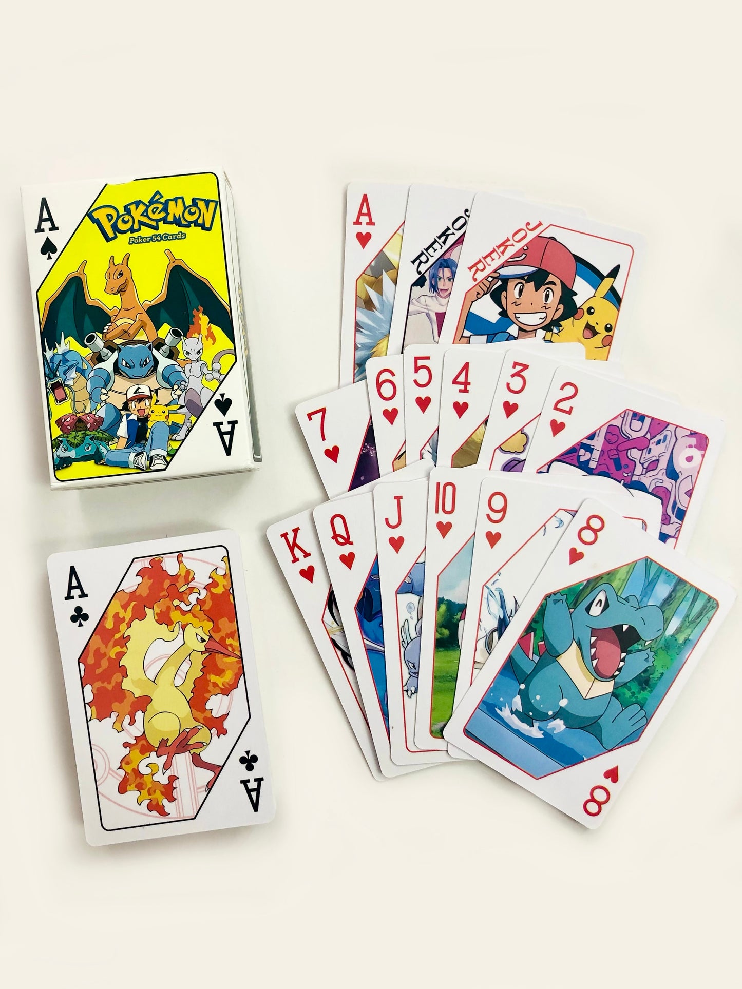 Pokémon Poker Cards (54 pcs)