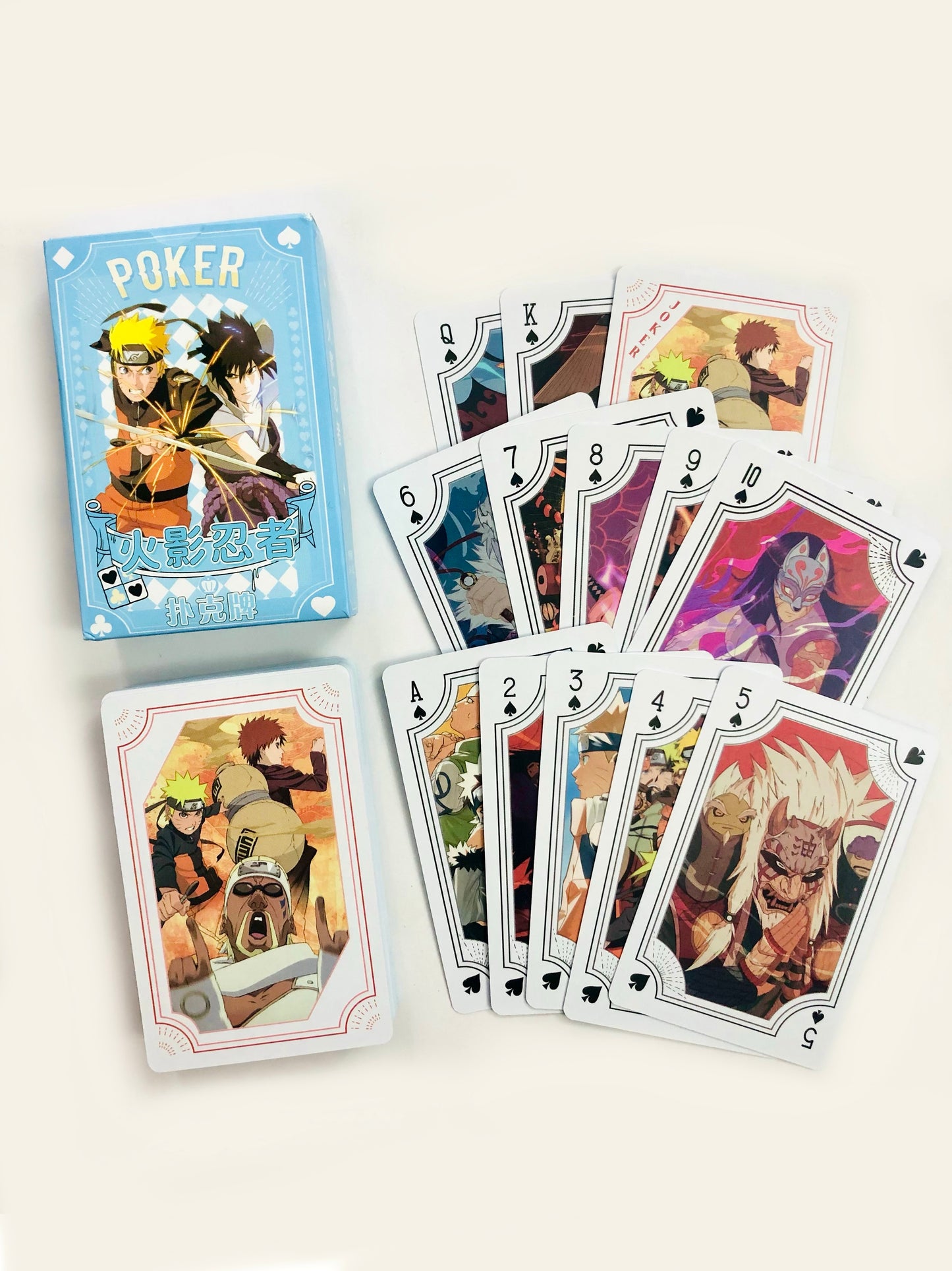 Naruto Poker Cards (54 pcs)