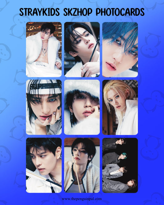 Straykids SKZHop Hiptape Photocards (9 pcs)