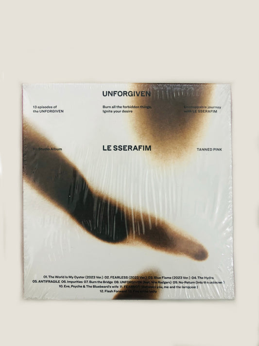 Le Sserafim Unforgiven Official Album (Compact)