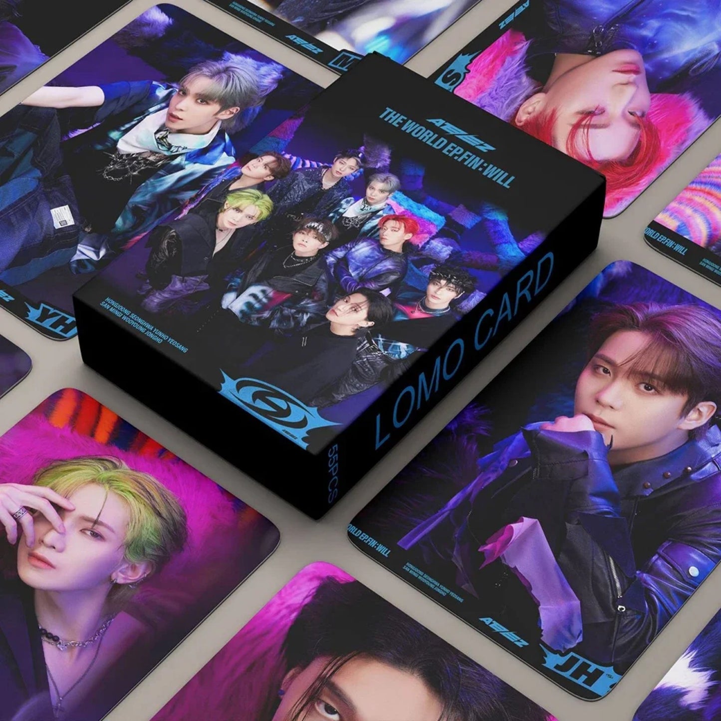 Ateez EP: FIN Lomocards (55 pcs)