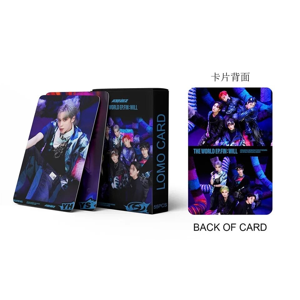 Ateez EP: FIN Lomocards (55 pcs)