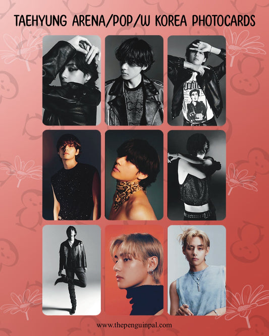 V Magazine Photoshoot Photocards (9 pcs)