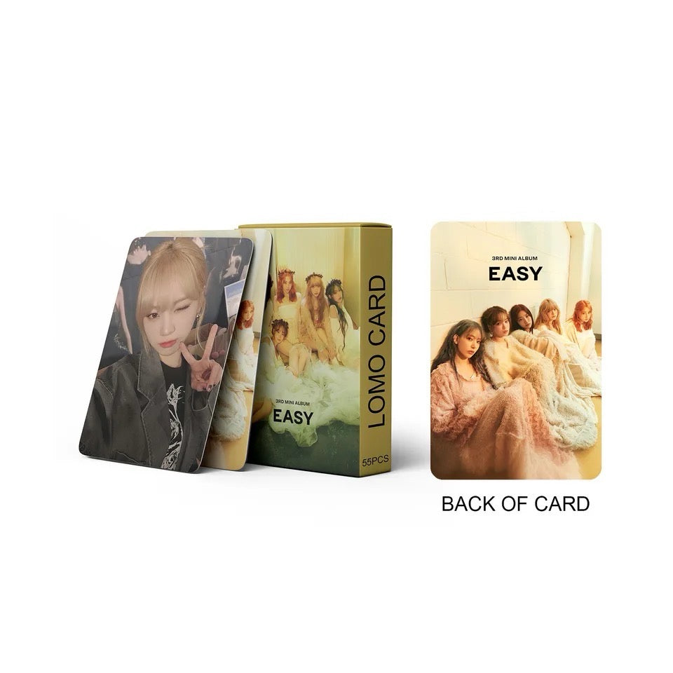 Le Sserafim Easy Lomocards (55 pcs)