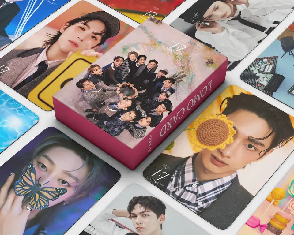 Seventeen - 17 is Right Here Lomocards (55 pcs)