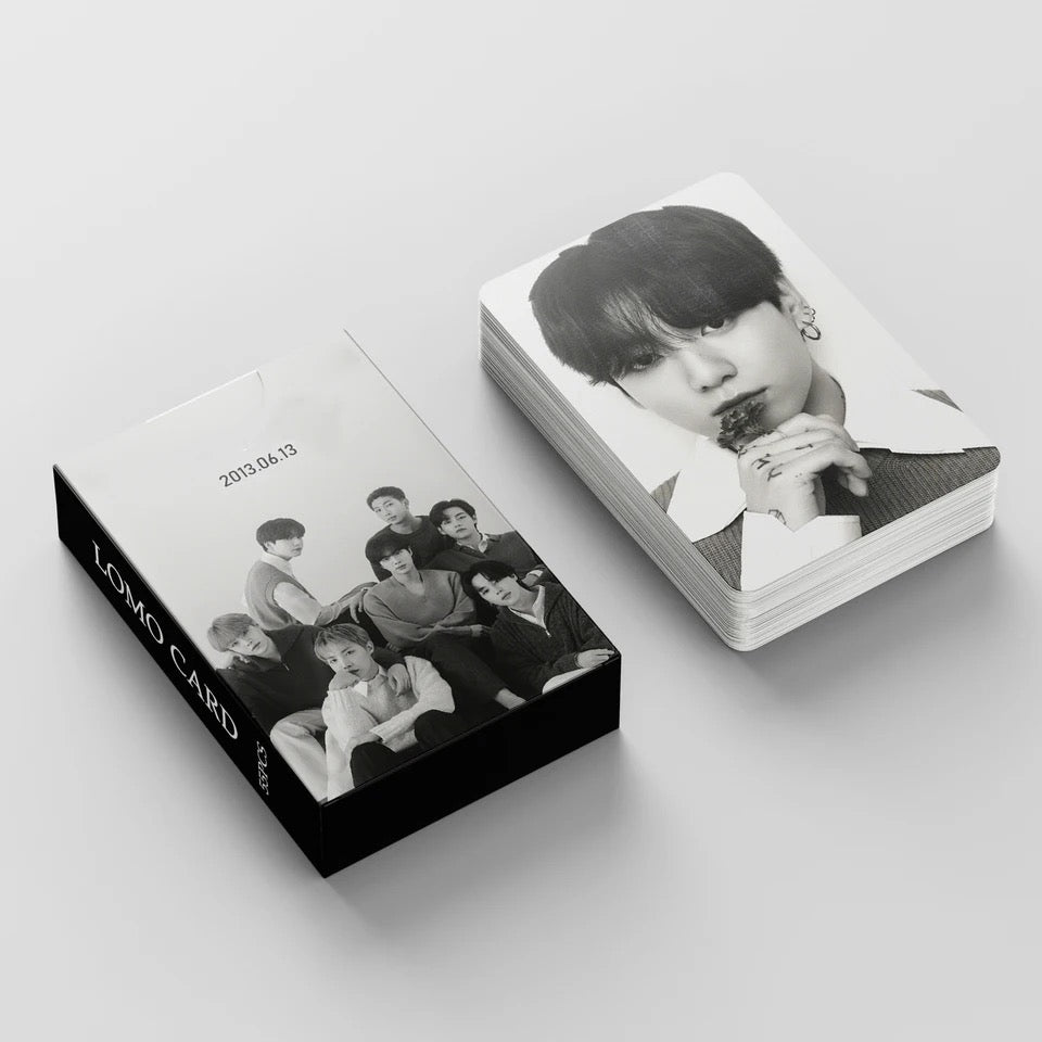 BTS Monochrome Lomocards (55 pcs)