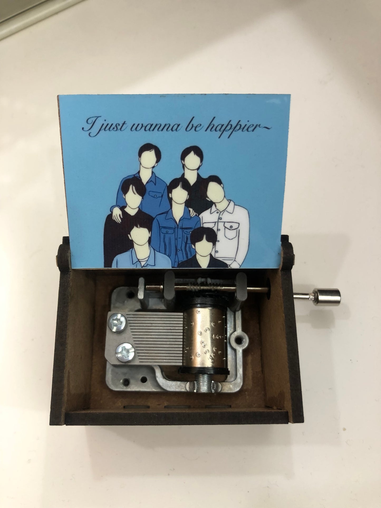 BTS Blue & Grey Music Box