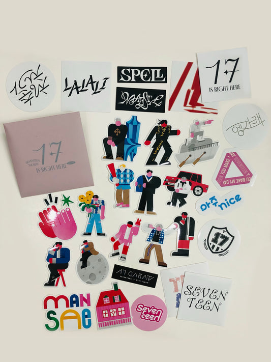 17 is Right Here Deluxe Sticker Pack (30 Stickers)