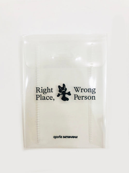 Right Place Wrong Person Official Mini Holder Weverse POB