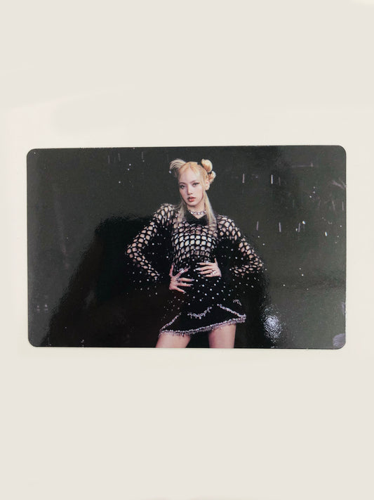 Weverse Lisa Born Pink POB Photocard