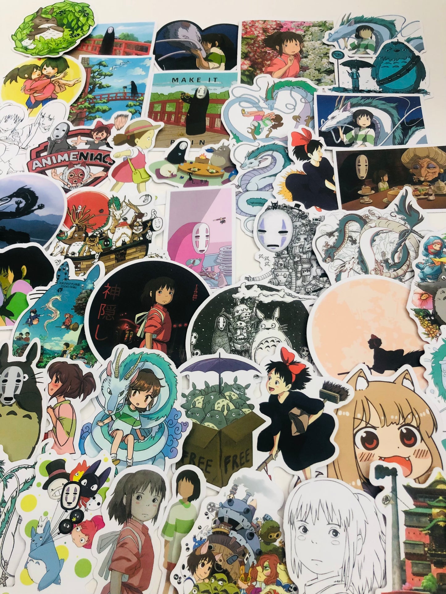 Studio Ghibli Stickers (Restickable)