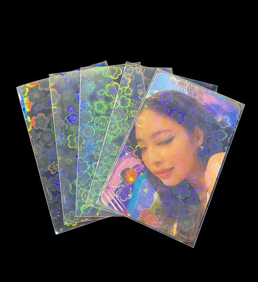 Holographic Sakura Sleeves (10 pcs)