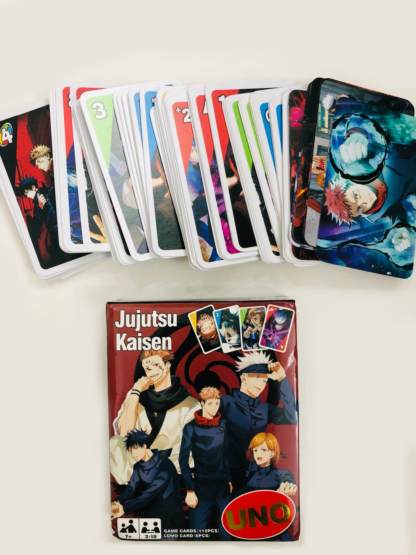 Jujutsu Kaisen UNO Playcards (120 pcs)