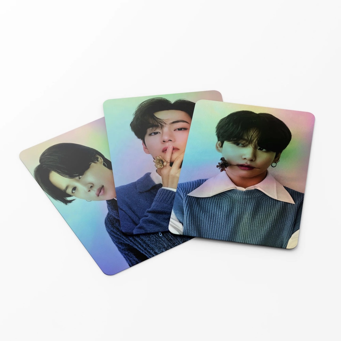 BTS Monochrome Holographic Lomocards (55 pcs)