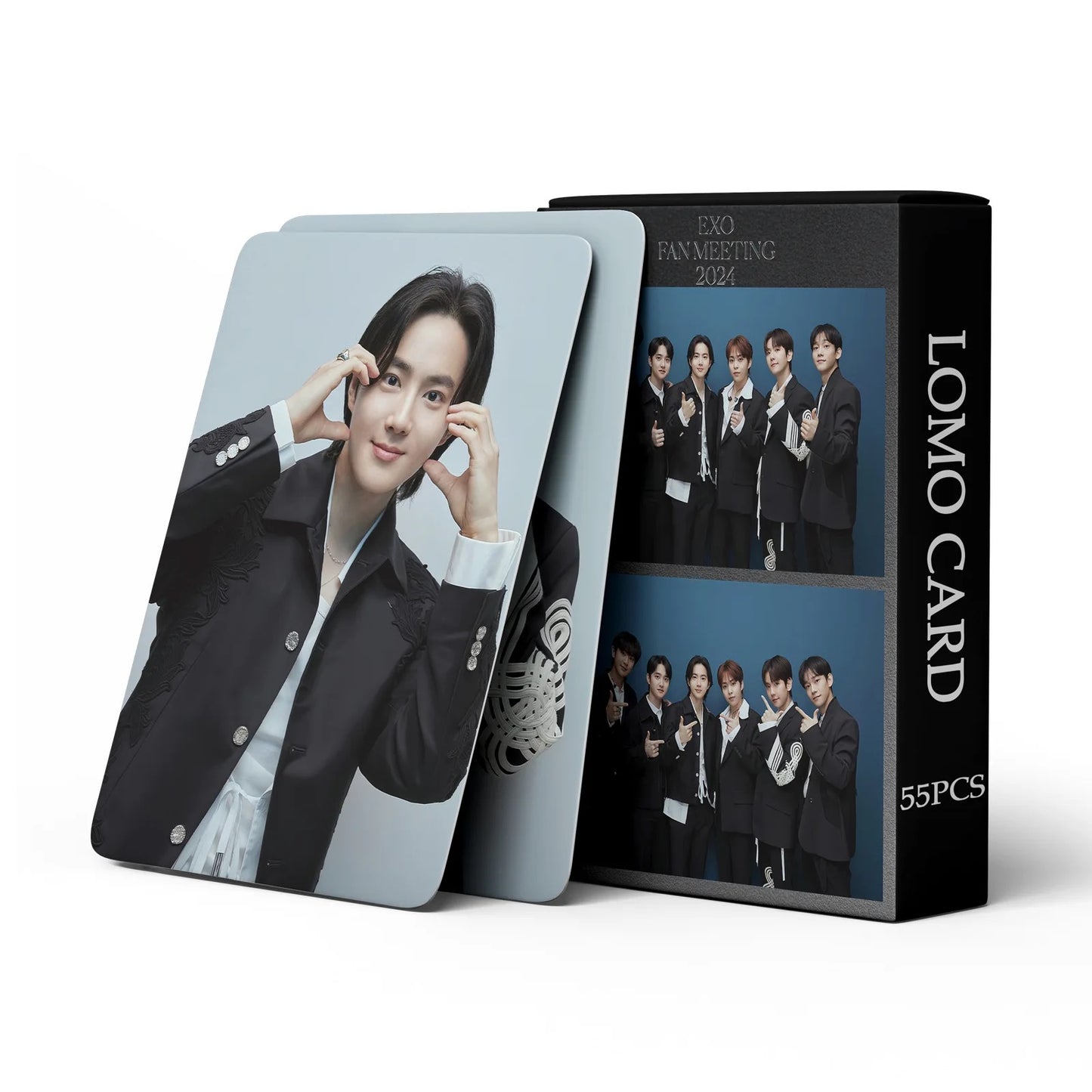 EXO fanmeeting 2024 Lomocards (55 pcs)