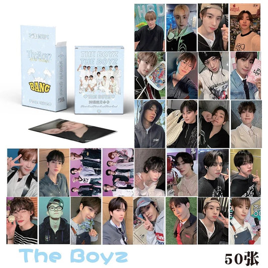 The Boyz double sided Holographic Photocards (50 pcs)